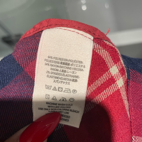 Free people plaid pencil skirt - Picture 6 of 6